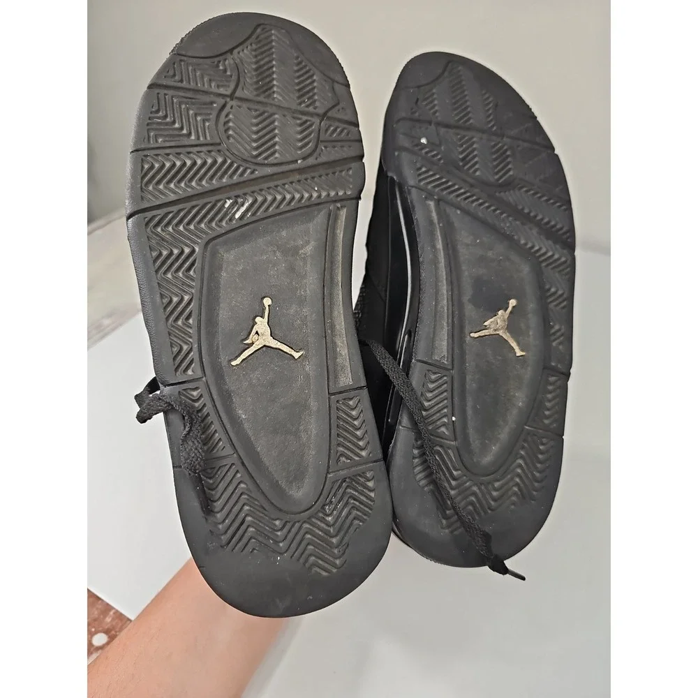 Size 7 - Nike Air Jordan 4 Retro GS Black Cat 2020 Men's Shoes